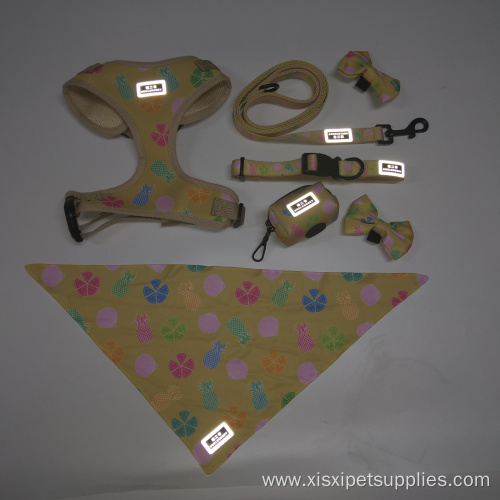 Dog harness dog leash Dog collar Metal buckle